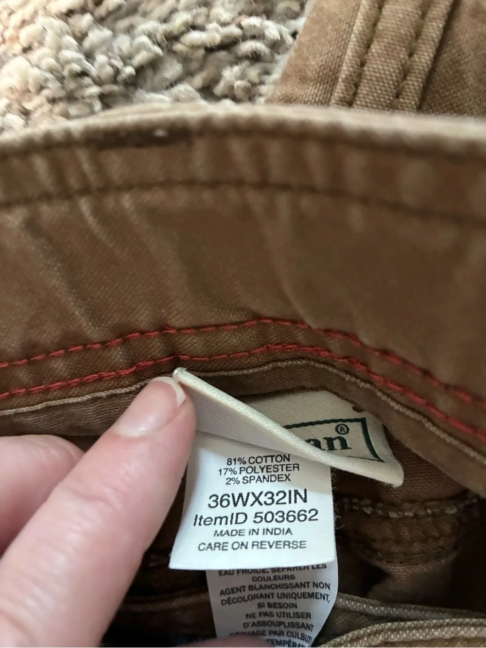 L.L. Bean Mens Jeans 36Wx32